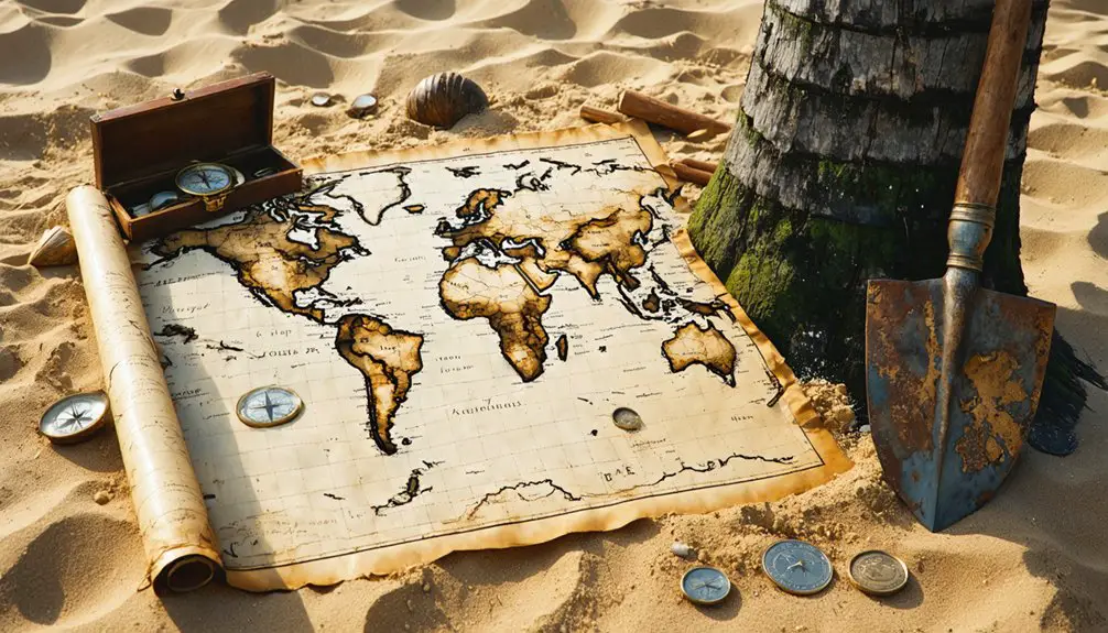 pirate maps complex symbolism