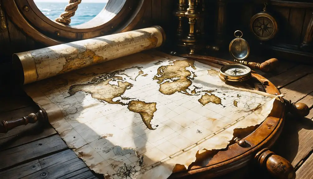 pirate treasure map discovery