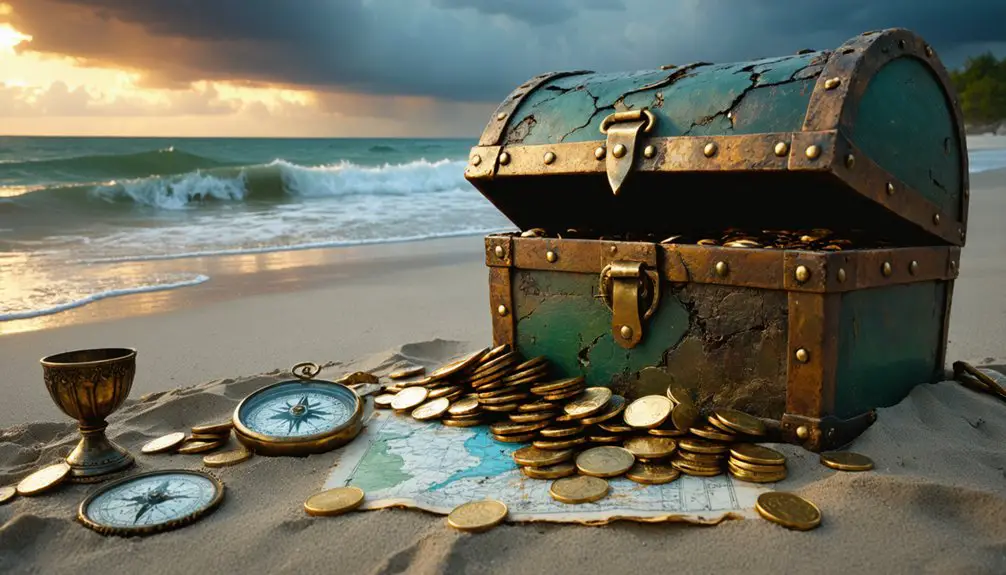 pirate treasures and secrets