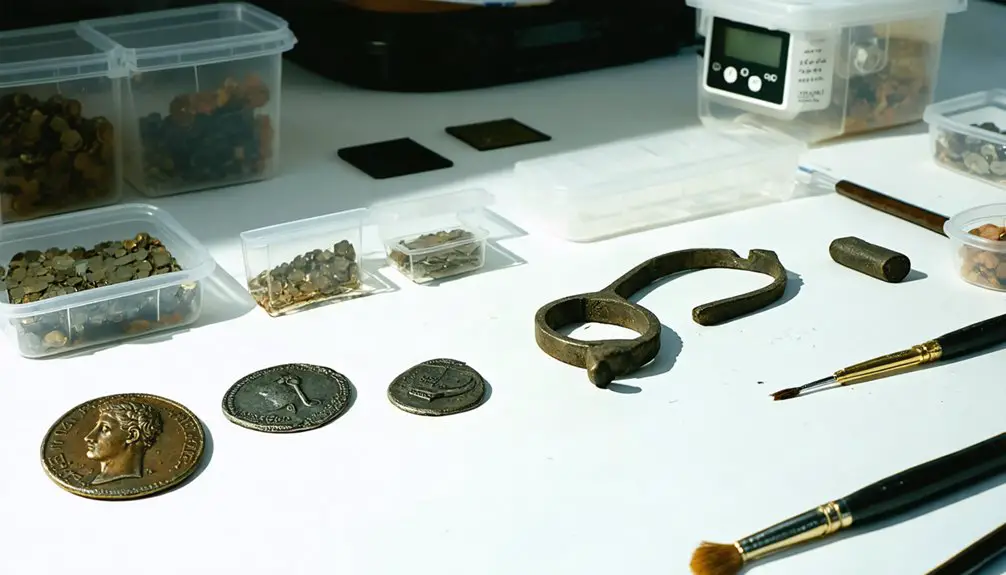 preserve finds with care