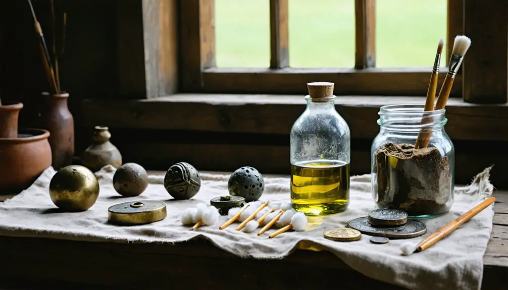 preventing corrosion on relics