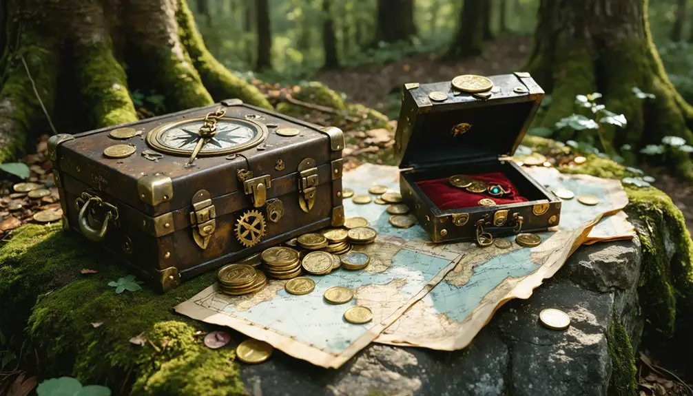 puzzle solving treasure hunt experience