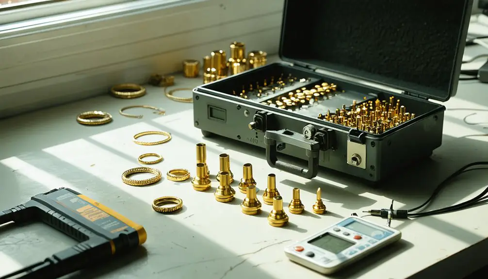 reliable metal detector calibration