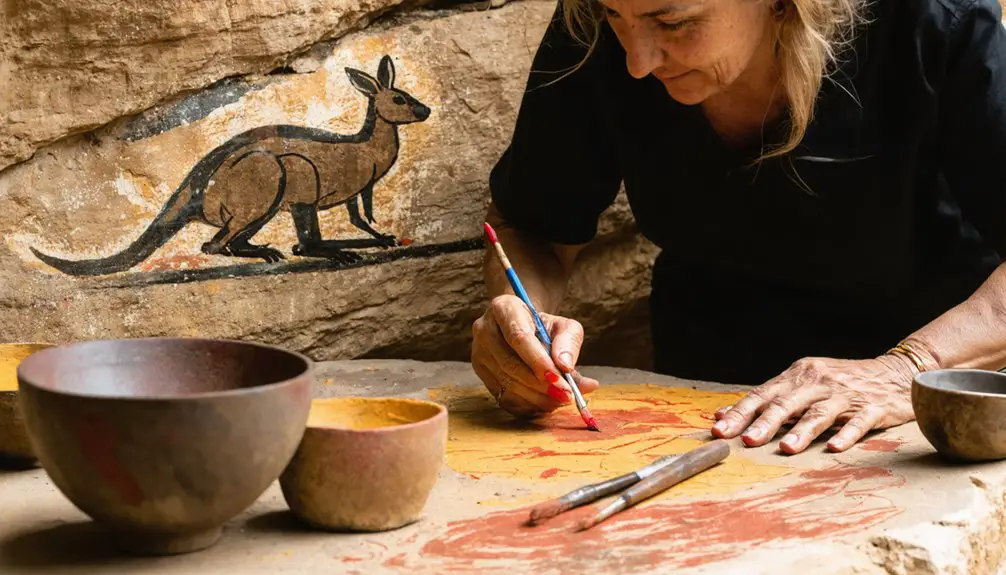 restoring indigenous rock art