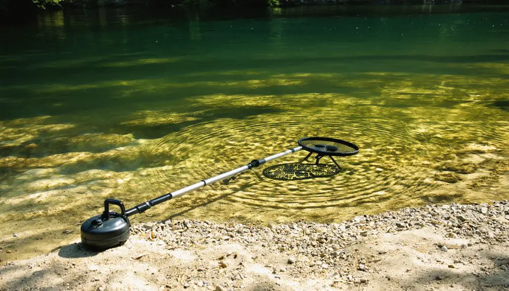 river treasure hunting visibility