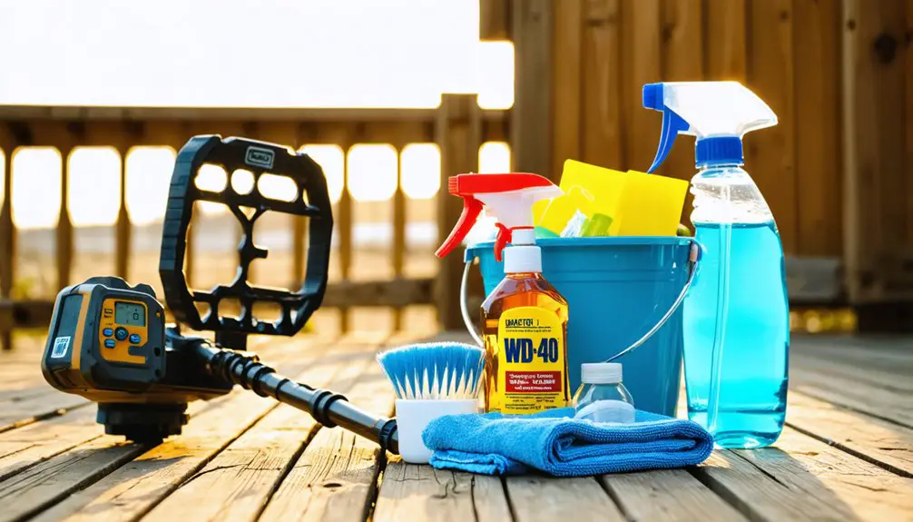 saltwater detector care tips
