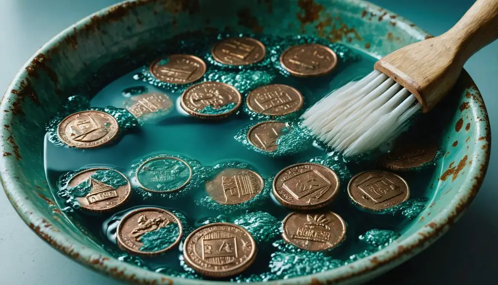 sophisticated coin cleaning techniques