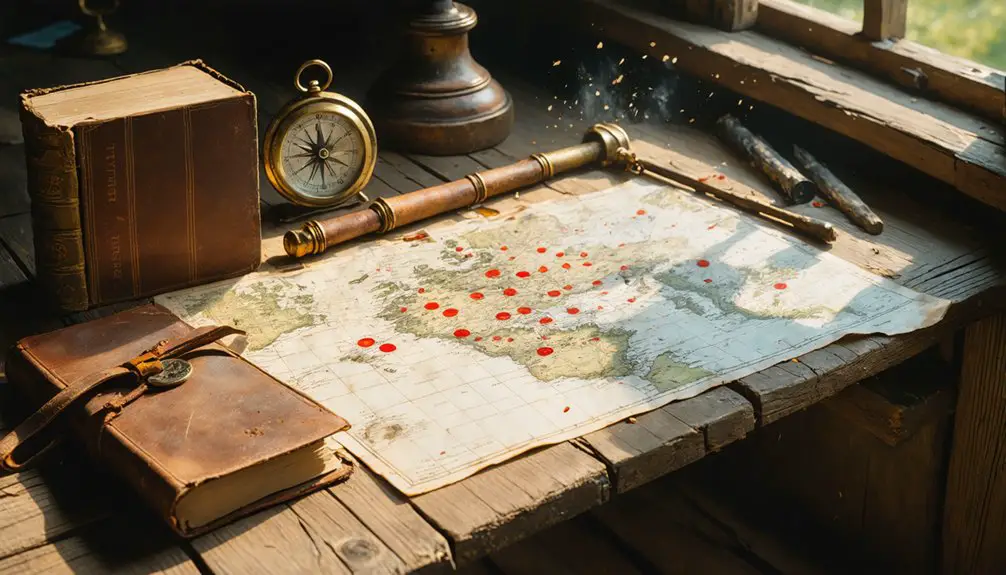 strategic treasure hunting locations