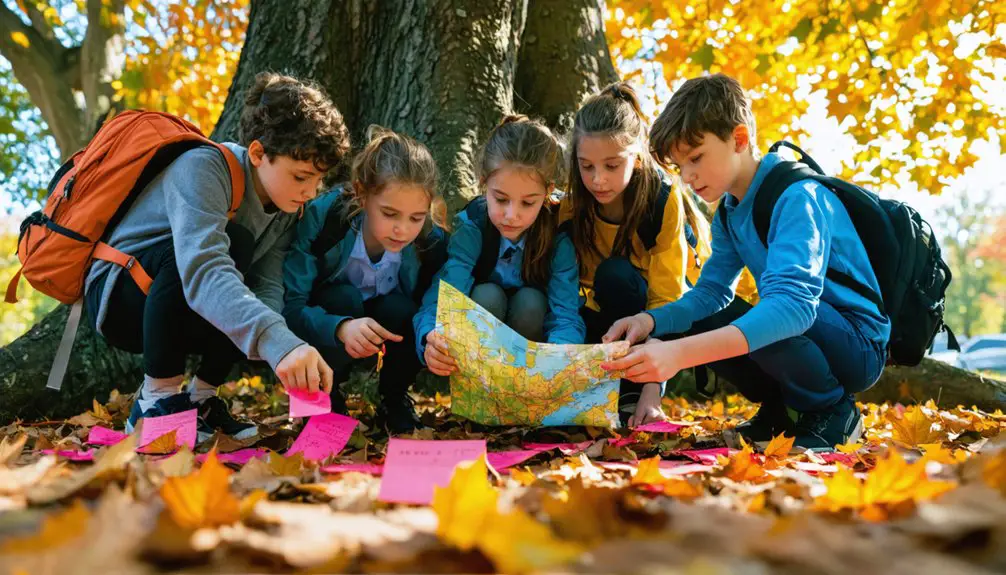 student learning activity adventure