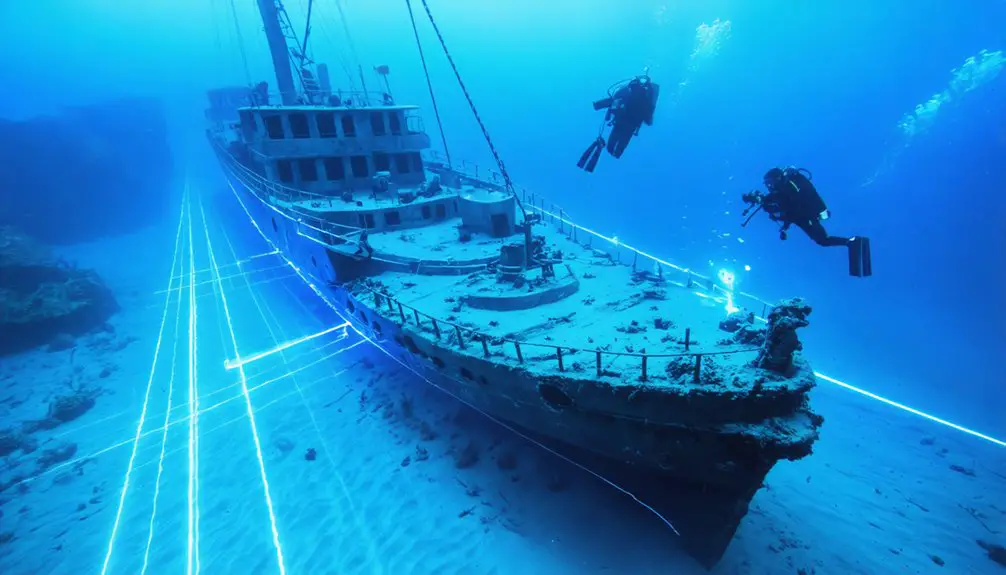 sunken shipwreck mapping techniques