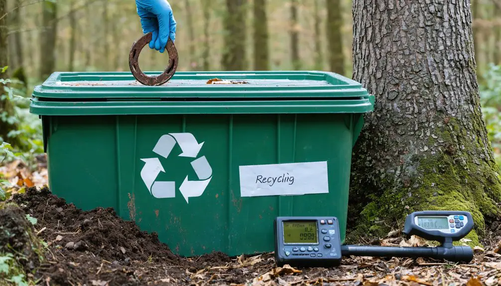 sustainable metal detecting practices