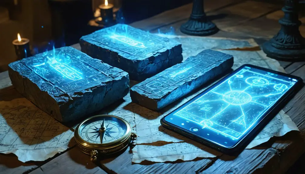 technology enhanced treasure hunting