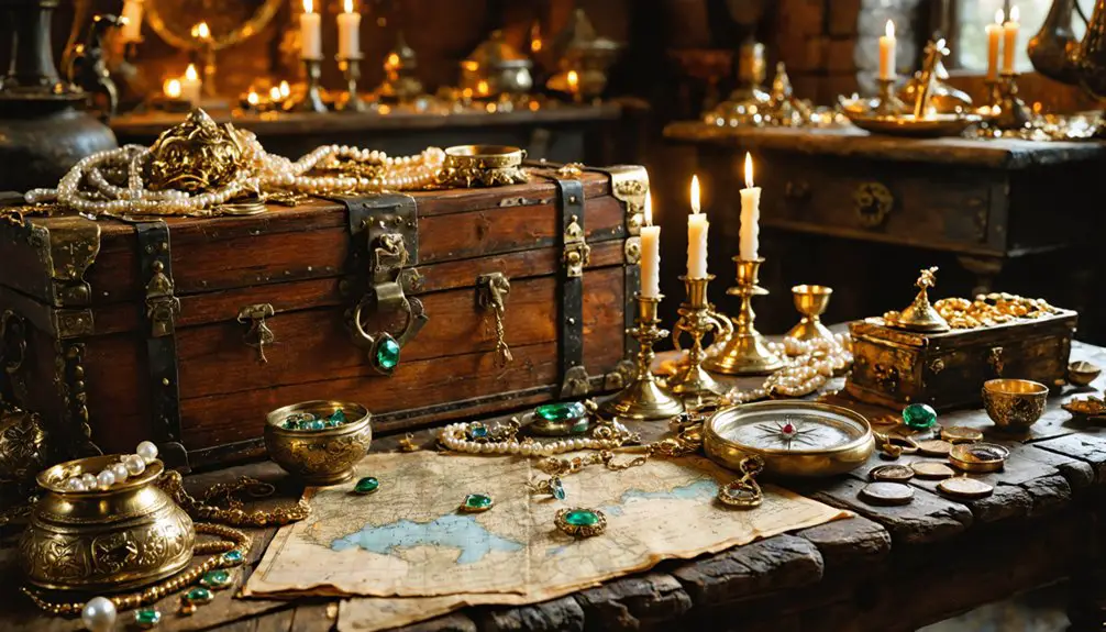 treasure auctions and sales