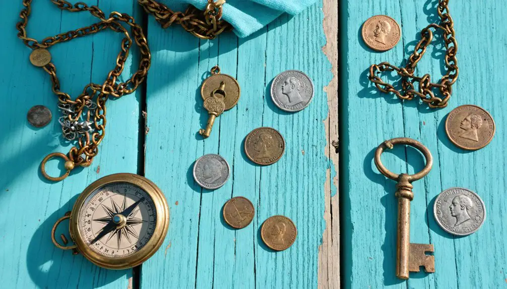 treasure hunting at beaches