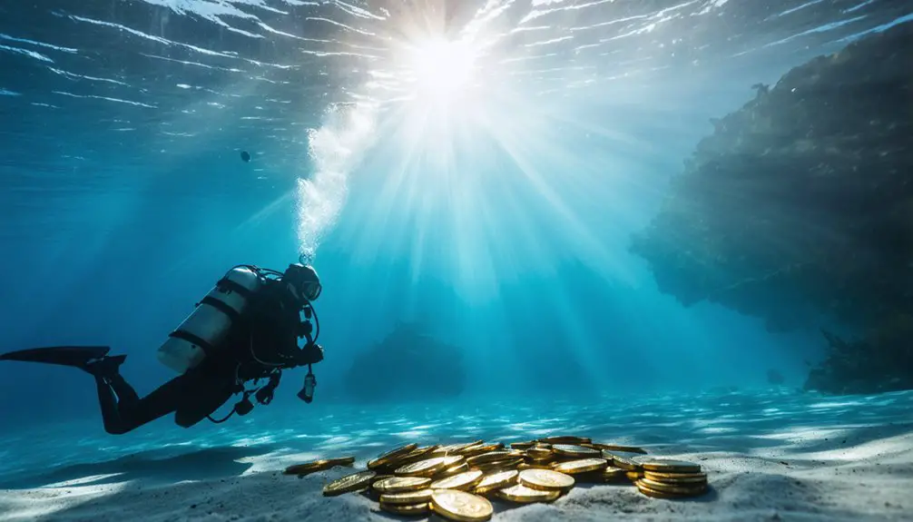 treasure hunting economic benefits