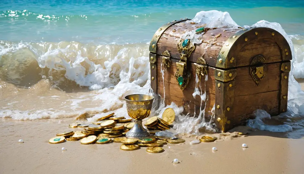 treasure hunting for pirates
