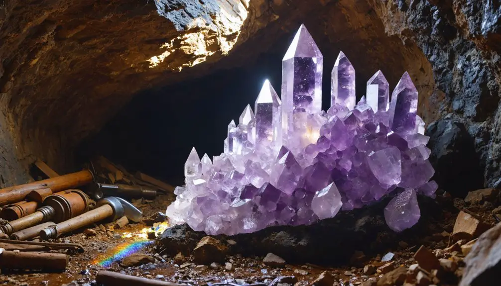 treasure hunting in mines