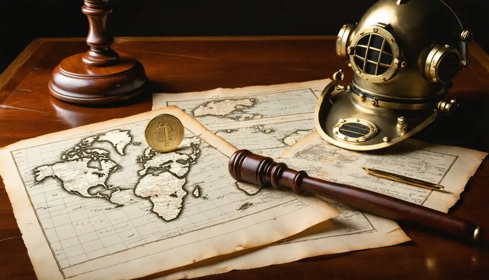 treasure hunting legal precedents