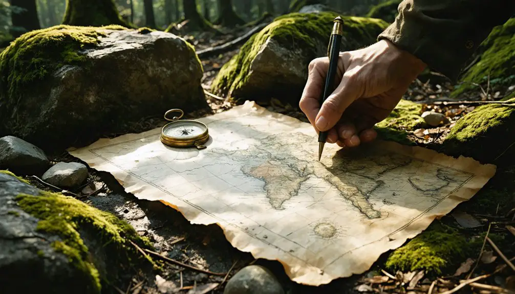 treasure hunting navigation techniques