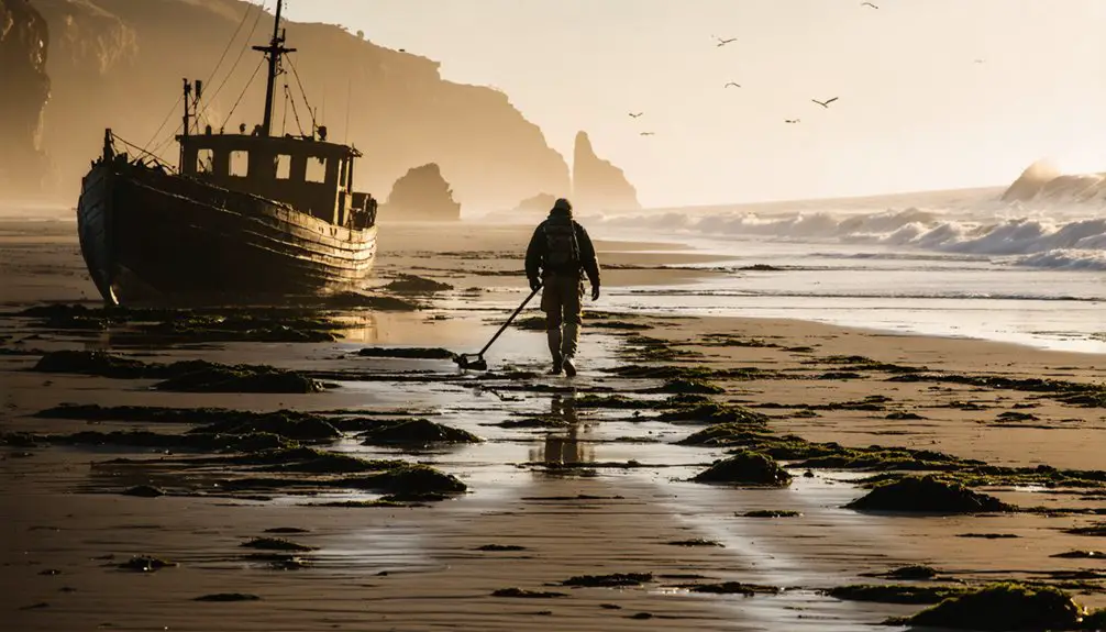 treasure hunting shipwreck coastlines