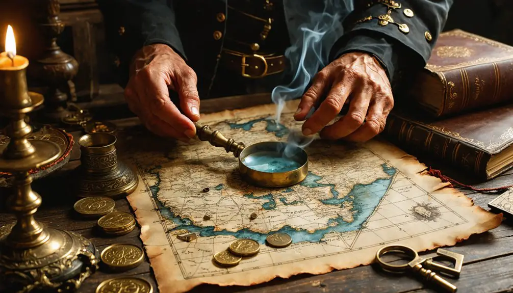 treasure hunting through puzzles