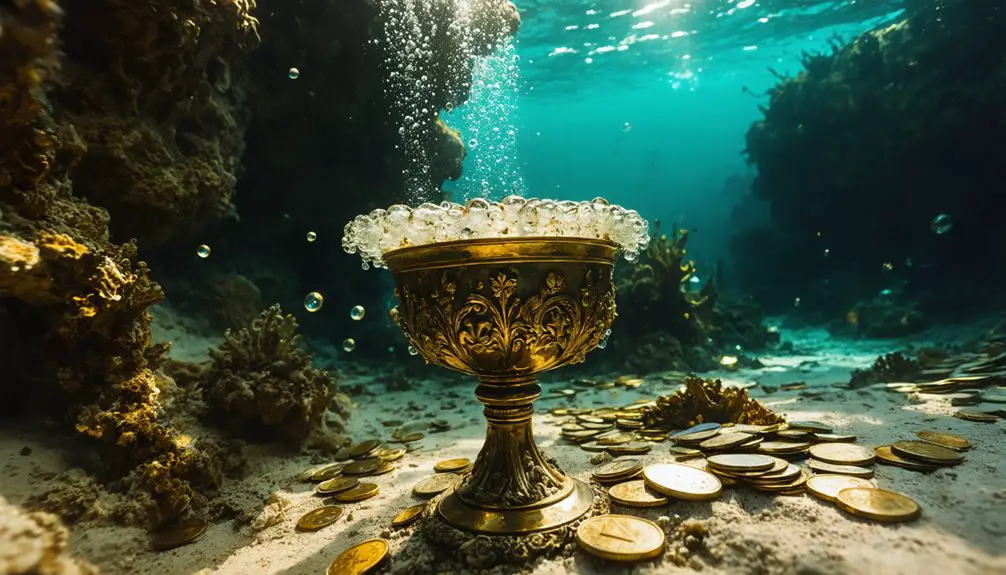 treasure hunting underwater exploration