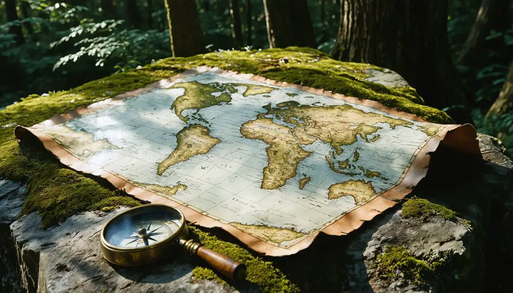 treasure maps guide discoveries
