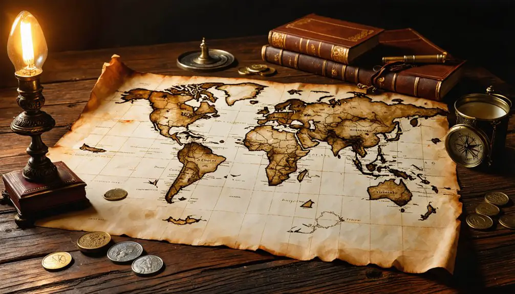 treasure maps in media