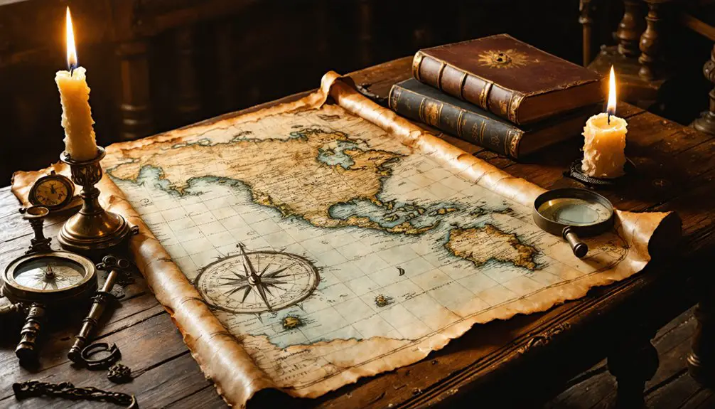 treasure maps influence history
