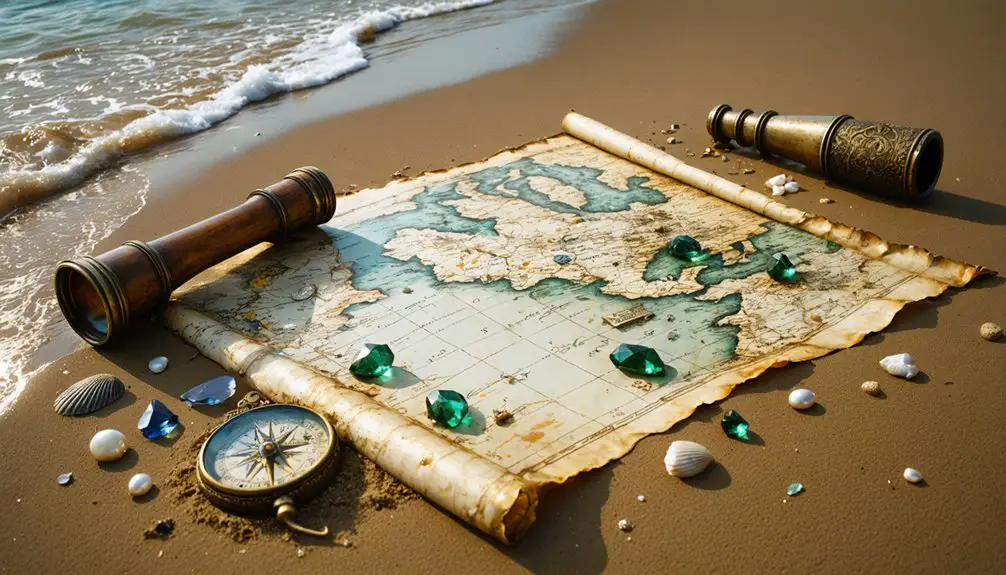 treasure seeking pirate adventure
