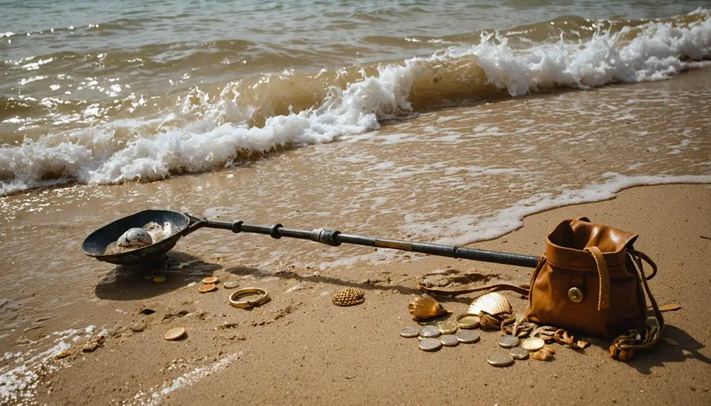 treasure seeking with detectors