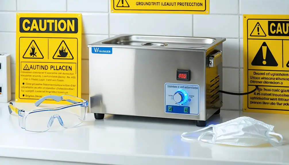 ultrasonic cleaner safety protocols