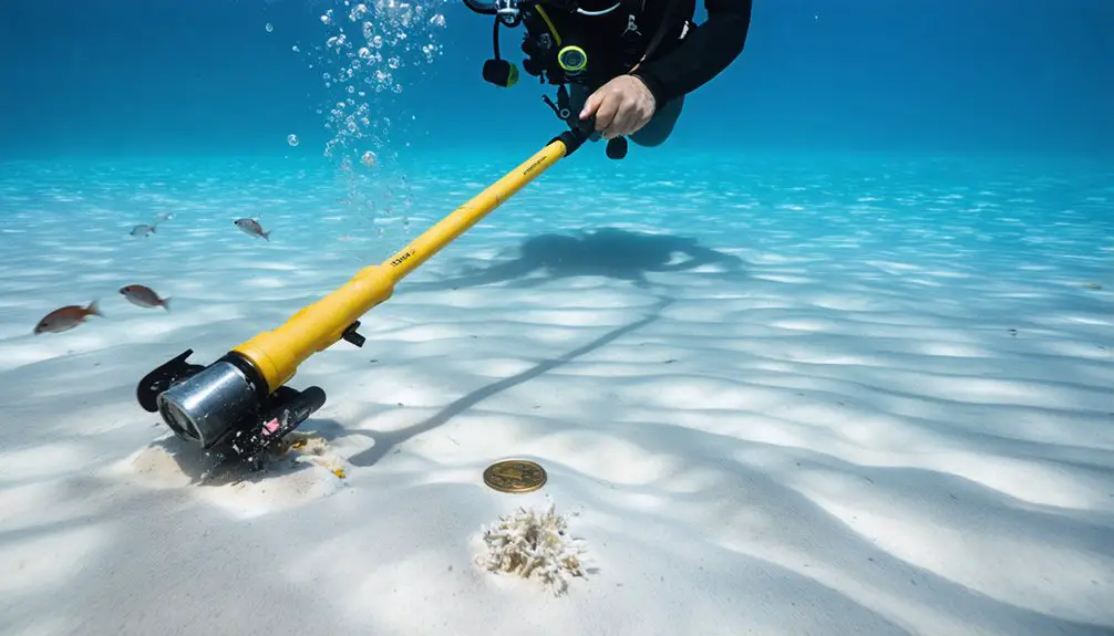 underwater metal detecting techniques