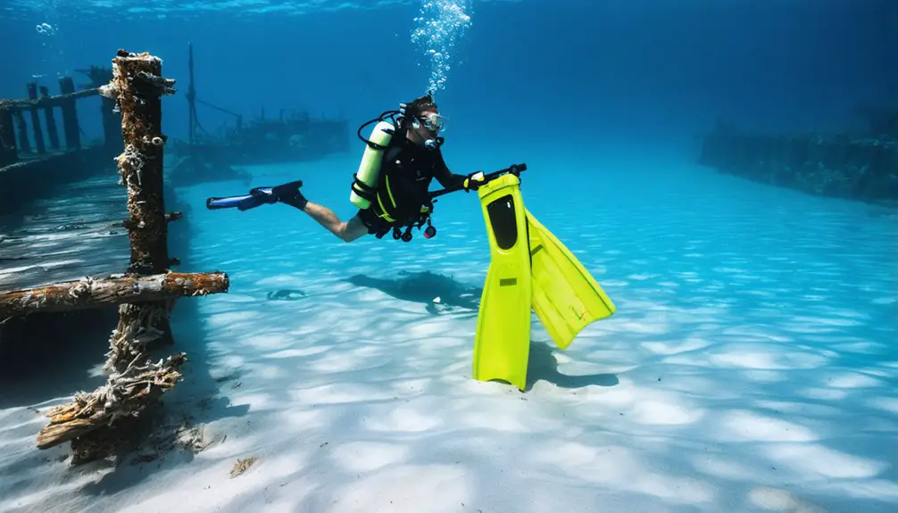 underwater shipwreck treasure hunting
