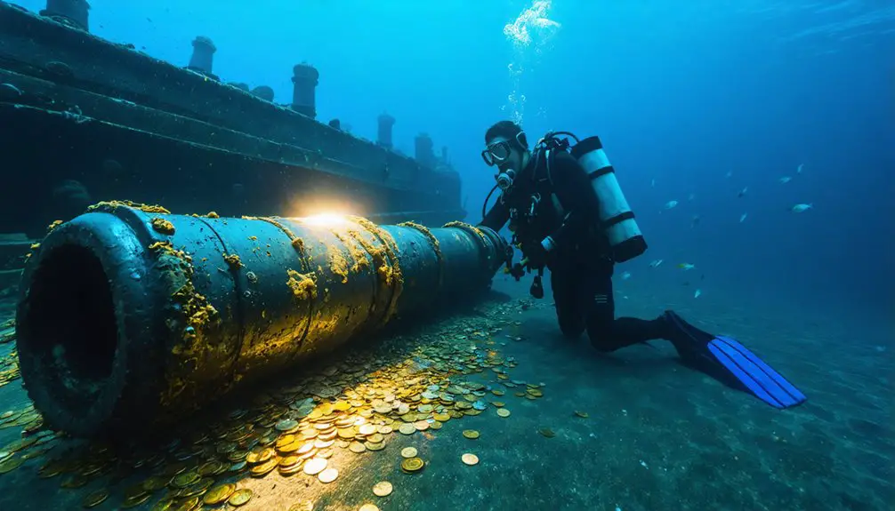 underwater treasure hunting adventures