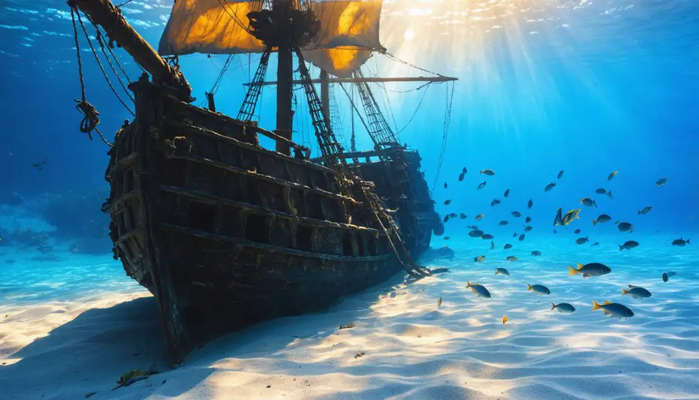 underwater treasure hunting spots