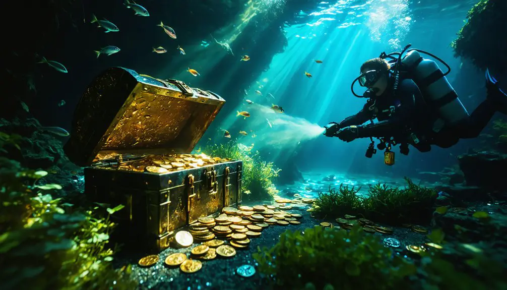 underwater treasure hunting tips