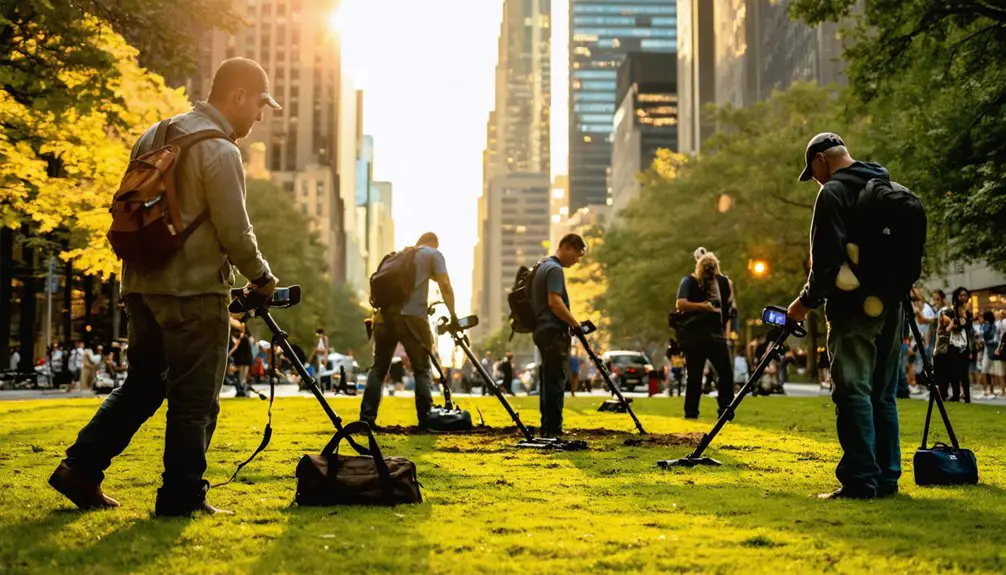 urban metal detecting clubs