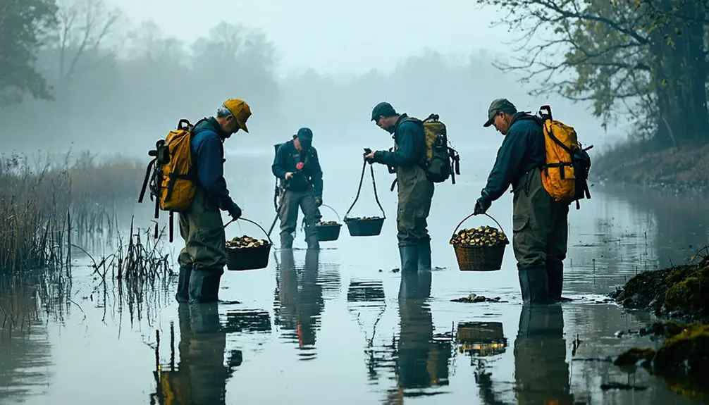 waterway metal detecting techniques