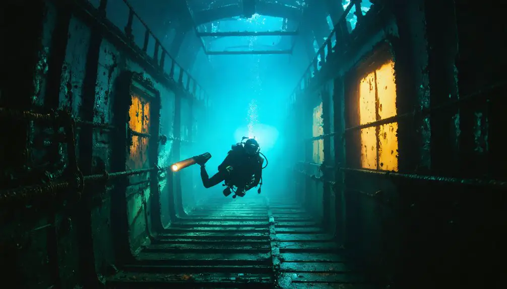 wreck diving safety techniques