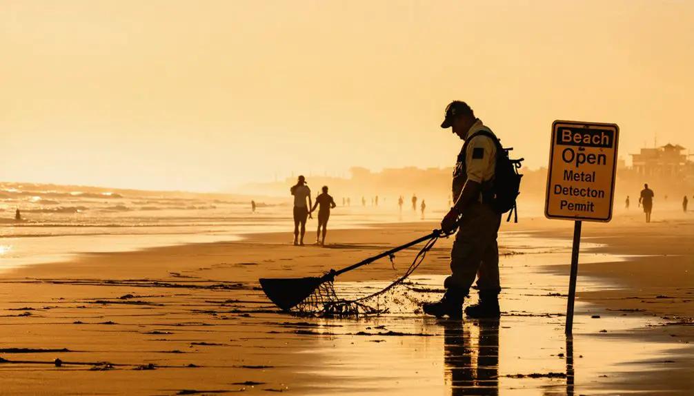 beach detecting legal guidelines