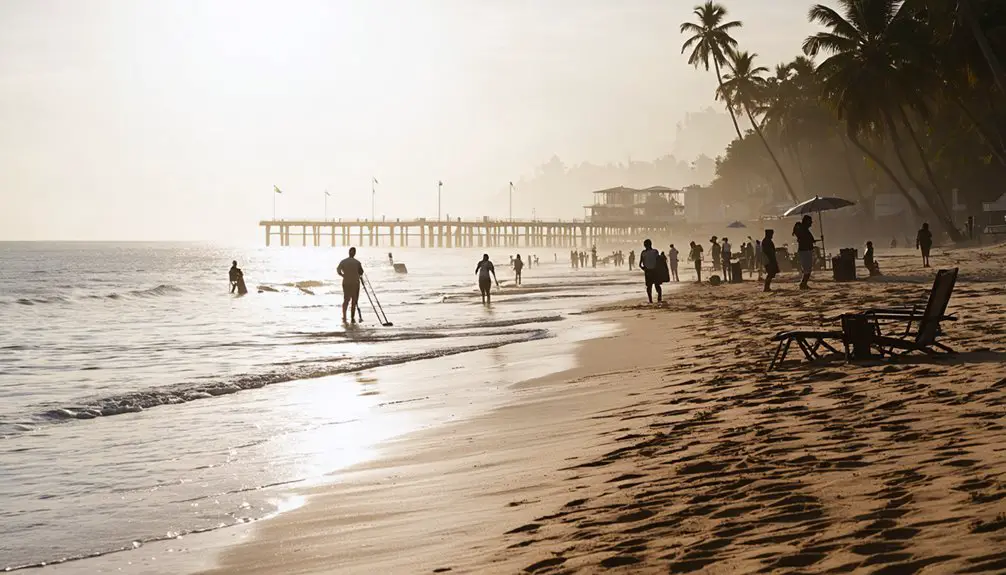 beach metal detecting hotspots