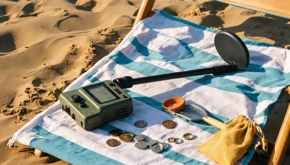beach metal detecting strategies
