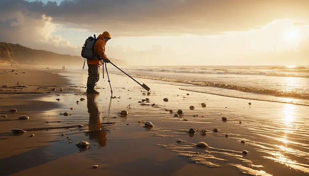 beach treasure hunting strategies