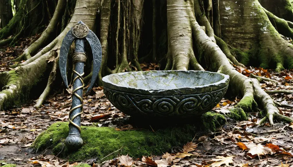 celtic artifacts discovered forest
