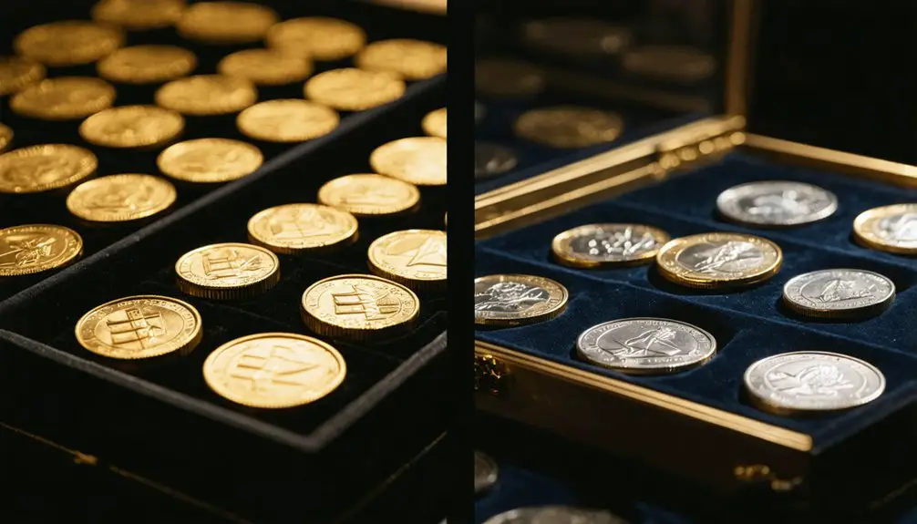 collecting coins versus detecting