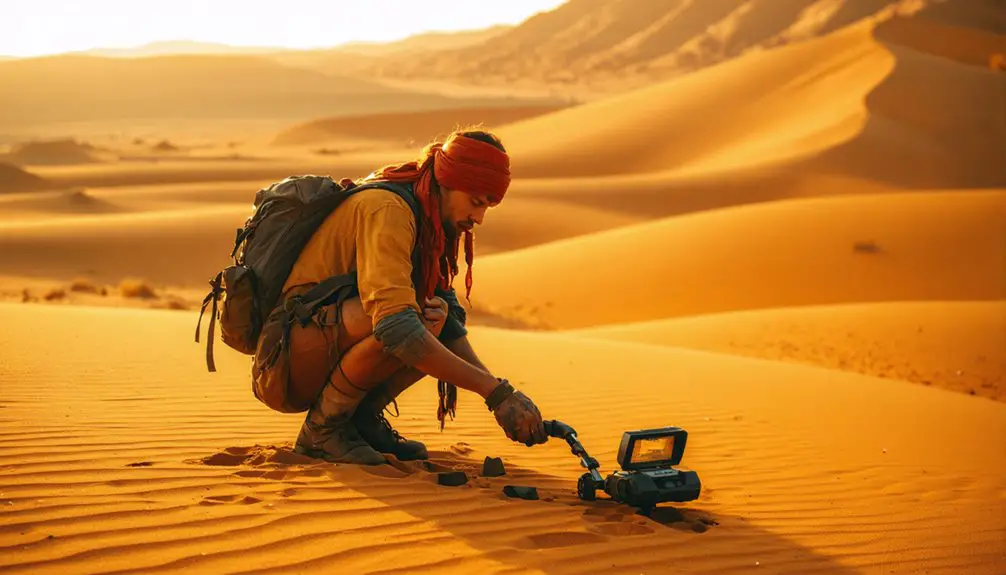 desert treasure hunting adventure
