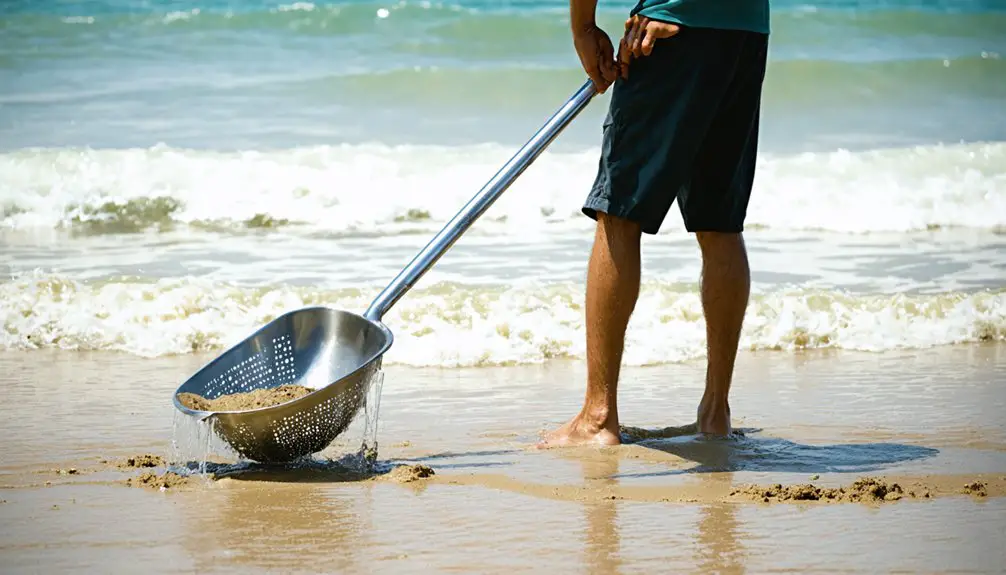 ergonomic sand scoop advantages