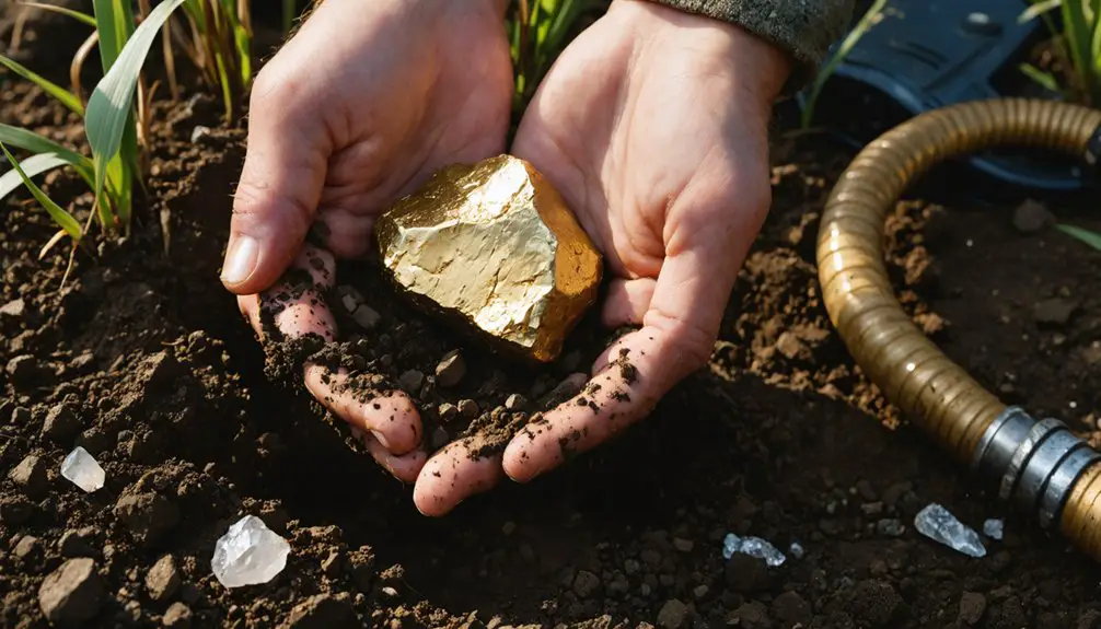 finding gold with detectors