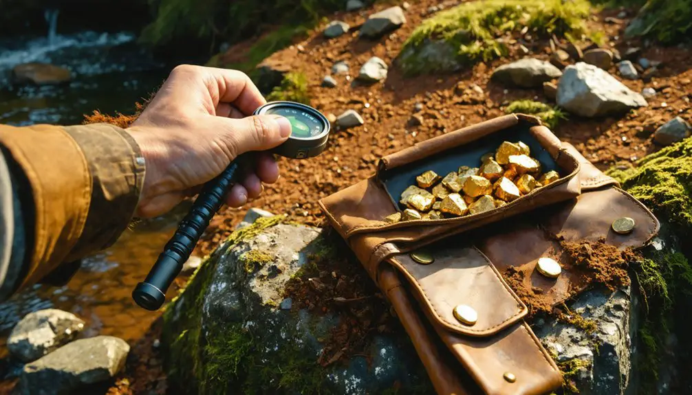 gold nugget detection tips